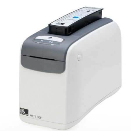 斑马Zebra HC100医用腕带打印机300 dpi